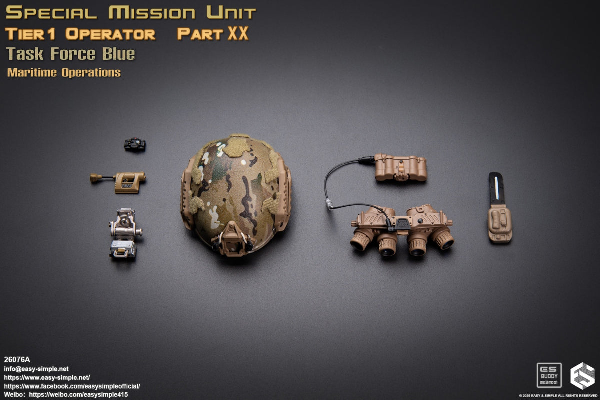 Presale Easy&Simple 26076A 1/6 Special Mission Unit Tier1 Operator Figure Toy