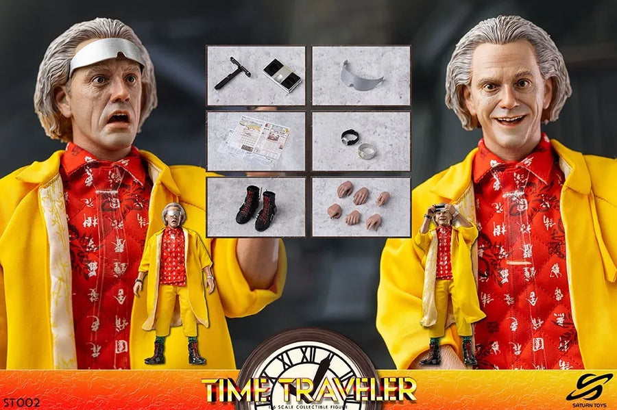 Saturn Toys ST002 1/6 Zeitreisender Dr. Brown männliche Actionfigur Modellspielzeug