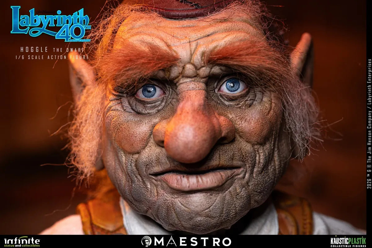 Presale Infinite 1/6 Labyrinth Jareth Hoggle The Dwarf Collectible Action Figure