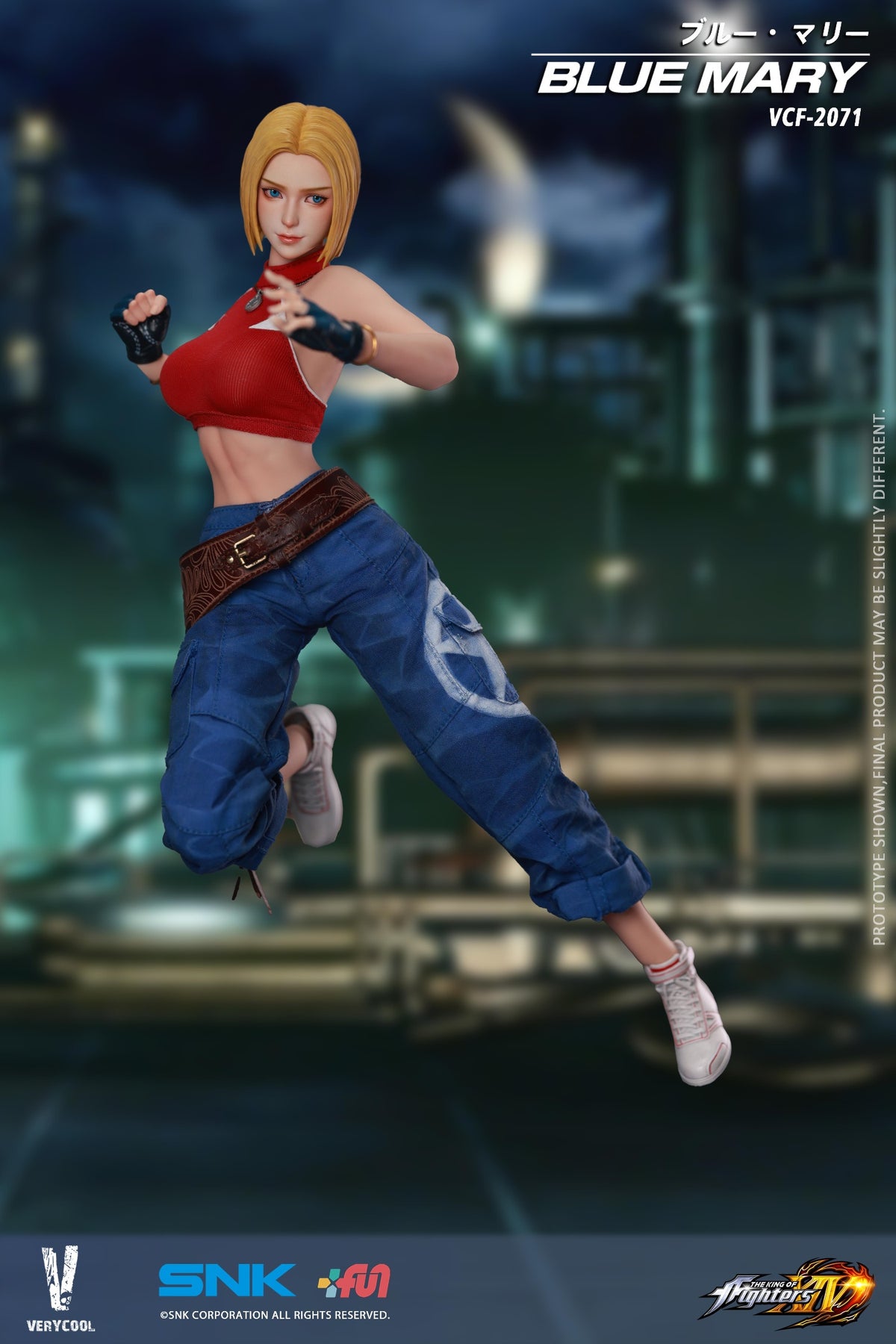 Presale VERYCOOL VCF-2071 1/6 The King of Fighters XIV Blue Marry Action Figure