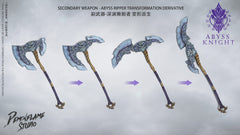 Presale PEMCVFLAME STUDIO AD-007 1/12 Darksider Abyss Knight Action Figure Model