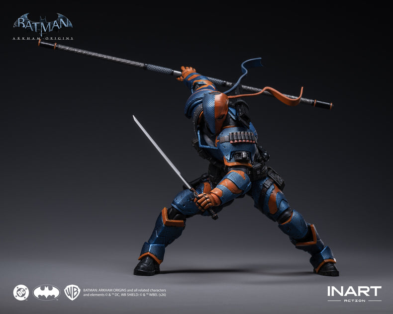 Presale INART MAG G0012 1/12 Batman Arkham Origins Deathstroke Action Figure Toy