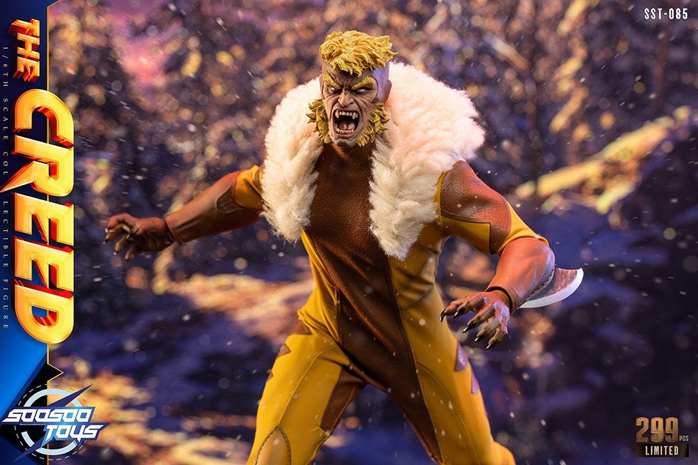 Soosootoys SST-085 1/6 The Creed Sabretooth Collectible Male Action Figure Model