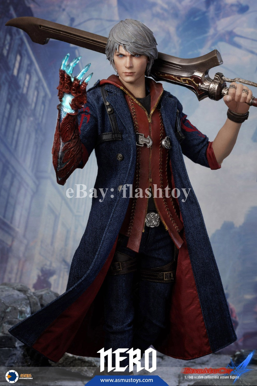 Presale ASMUS TOYS DMC400 1/6 DMC 4 Nero Collectible Male Action Figure Model