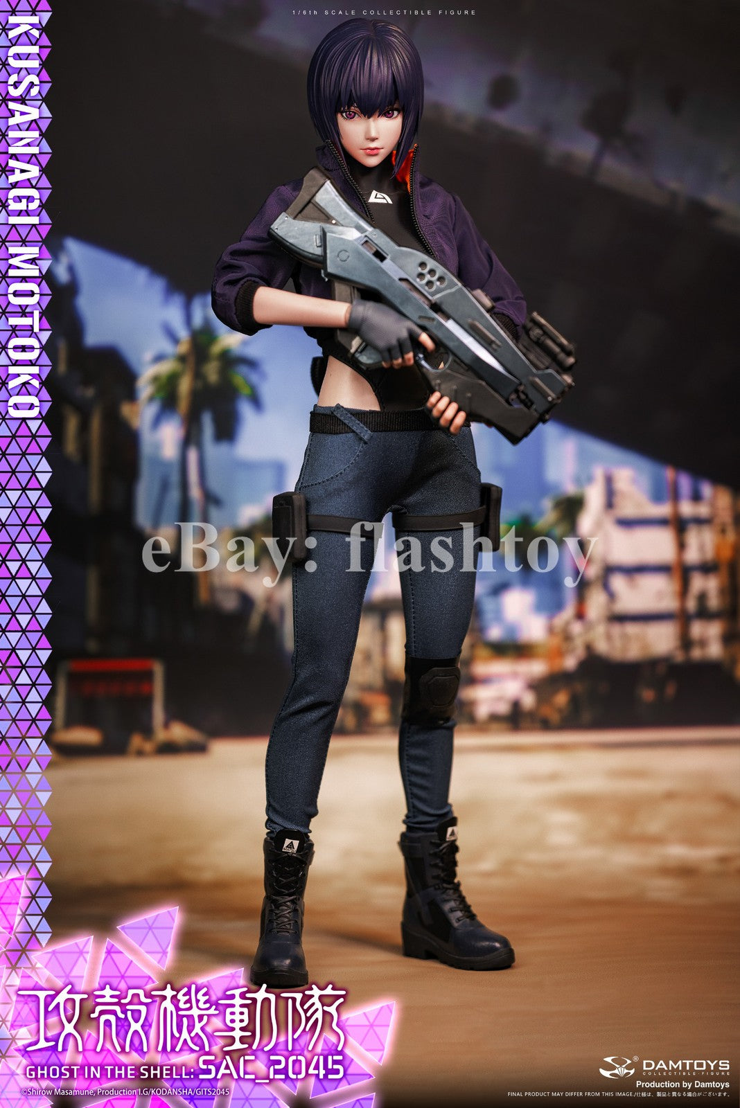 Presale DAMTOYS DMS042 1/6 Ghost in the Shell SAC Motoko Kusanagi Casual Ver.