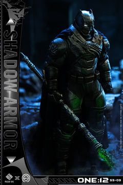 PRESENT TOYS SS-03 1/12 Bat Man Shadow Armor Male Action Figure Toy Damaged Ver.