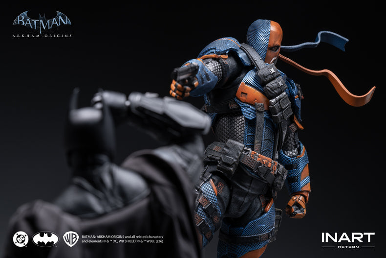 Presale INART MAG G0012 1/12 Batman Arkham Origins Deathstroke Action Figure Toy