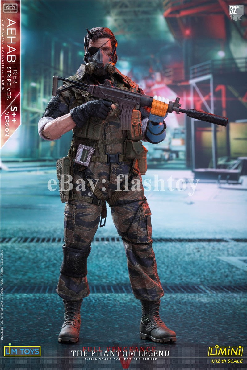 Presale LIMTOYS 1/12 Solid Snake Ishmel 6" Male Action Figure Model Toy S++ Ver.