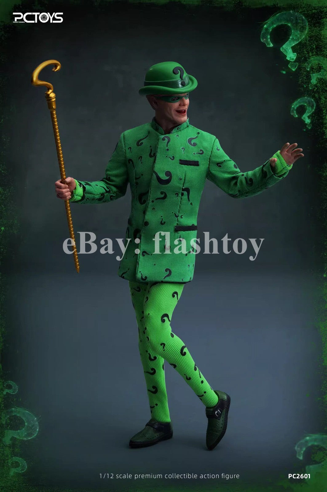 Presale PCTOYS PC2601 1/12 Forever Riddler Carrey Male Action Figure Model Toy