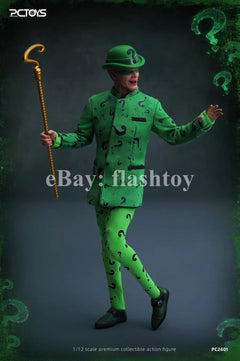 Presale PCTOYS PC2601 1/12 Forever Riddler Carrey Male Action Figure Model Toy