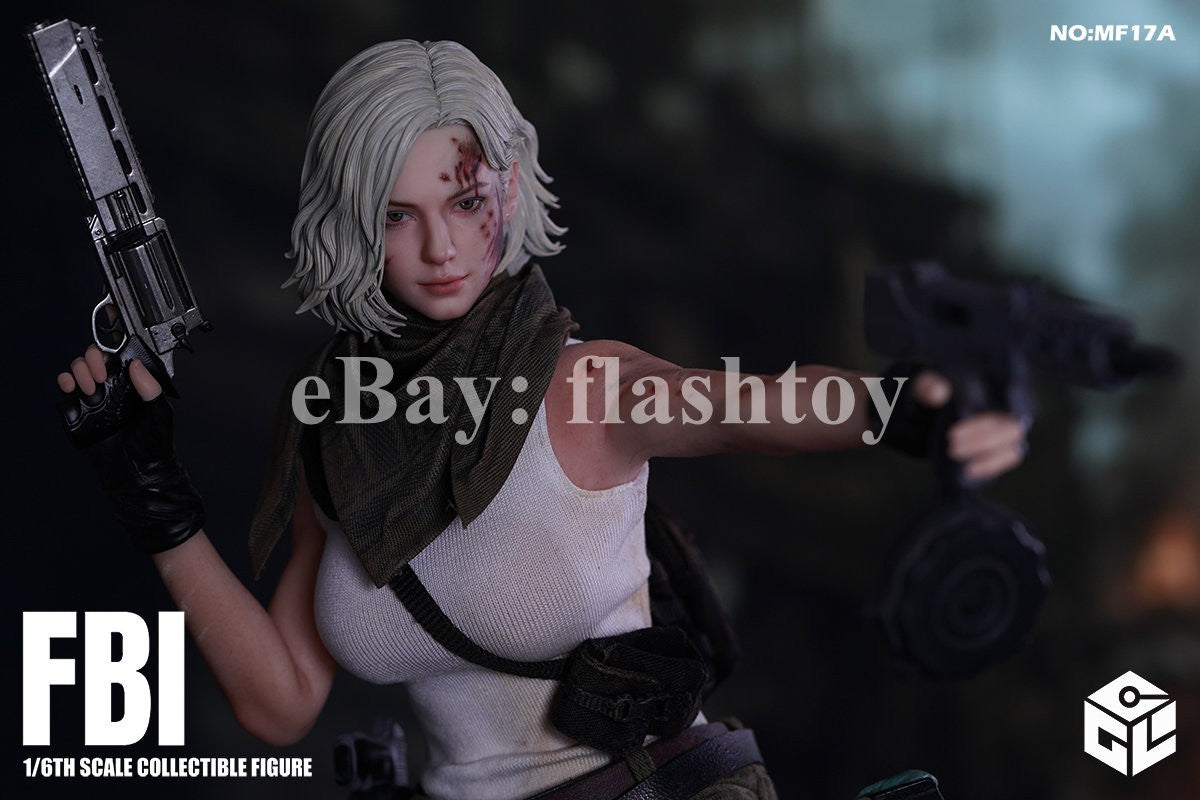 Presale CGL MF17A 1/6 Investigative Reporter Grace Action Figure Battle Damaged