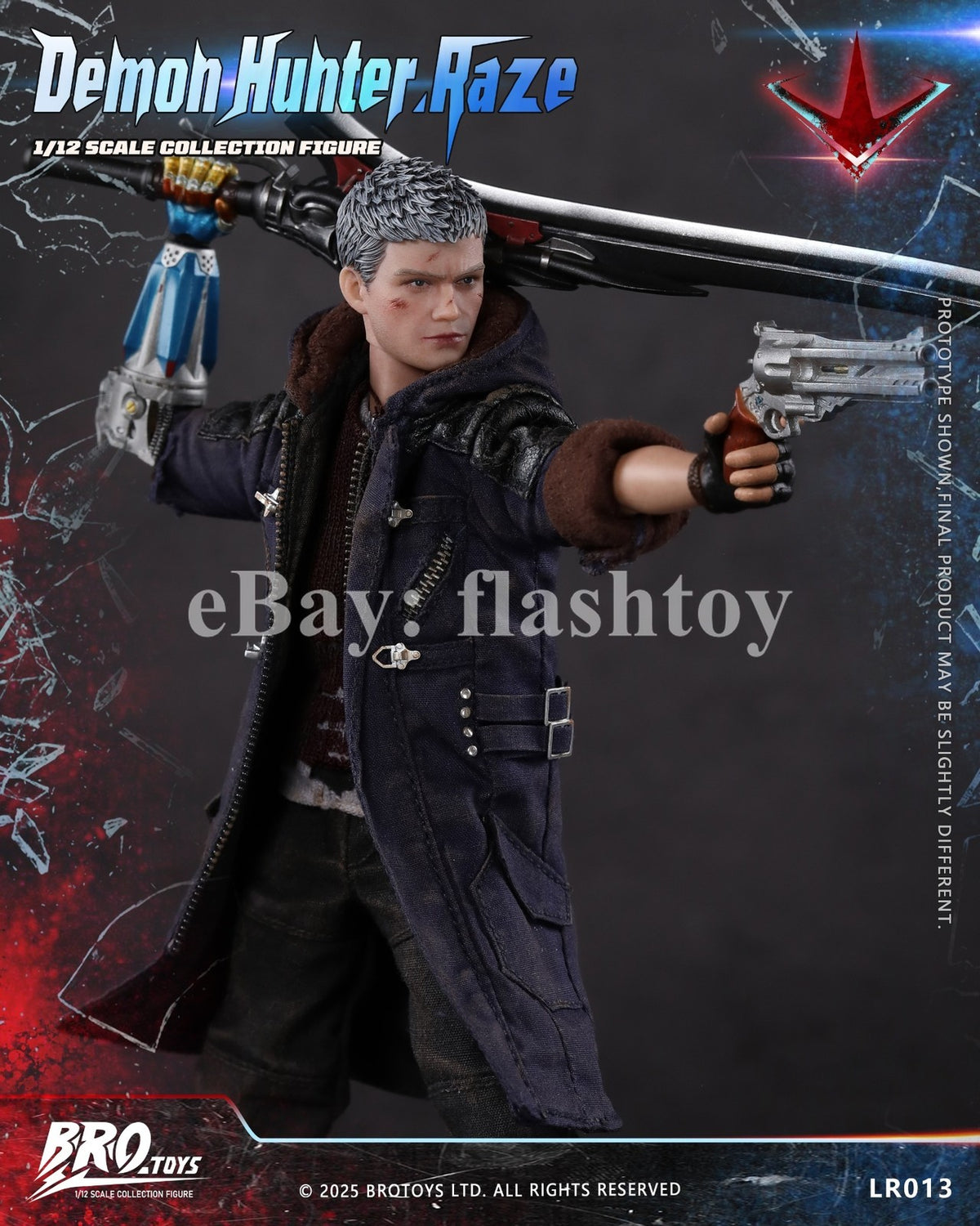 Presale BROTOYS LR013 1/12 The DMC Nero 6" Collectible Male Action Figure Model