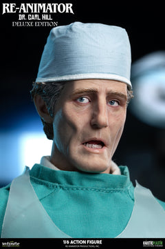 Presale Infinite 1/6 Re-Animator Doctor Carl Hill Male Action Figure Model Deluxe Ver.