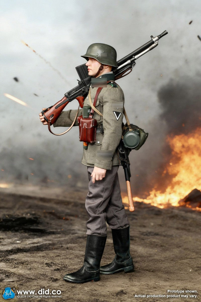 DID D80191 1/6 WWII German SS Polizei Division ZB30 Gunner Friedrich Action Figure Model
