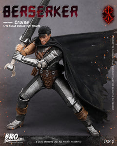 BROTOYS LR012 1/12 Berserk Guts Cruise Collectible Male Action Figure Model Toy