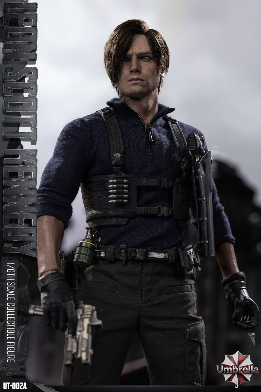 Presale Umbrella UT-002A 1/6 Resident Zombie Evil Crisis Leon Male Action Figure