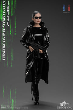 FISH BONETOYS FB-Z019 1/6 The Matrix Trinity 12" Female Action Figure Model Toy