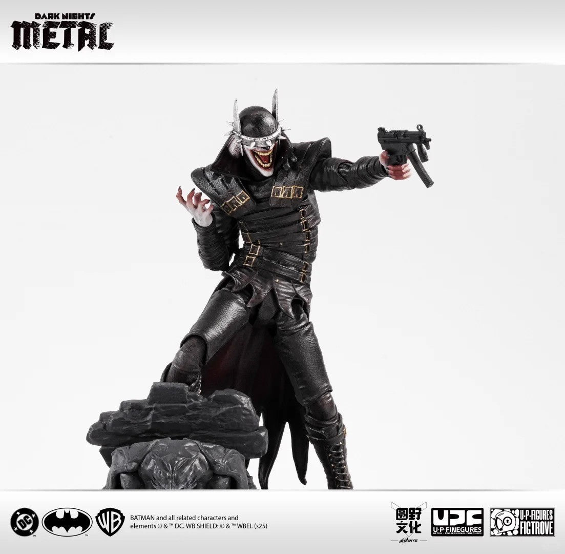 LPZZ 1/12 Dark Knight Metal The Batman Who Laughs Male Action Figure Model Toy