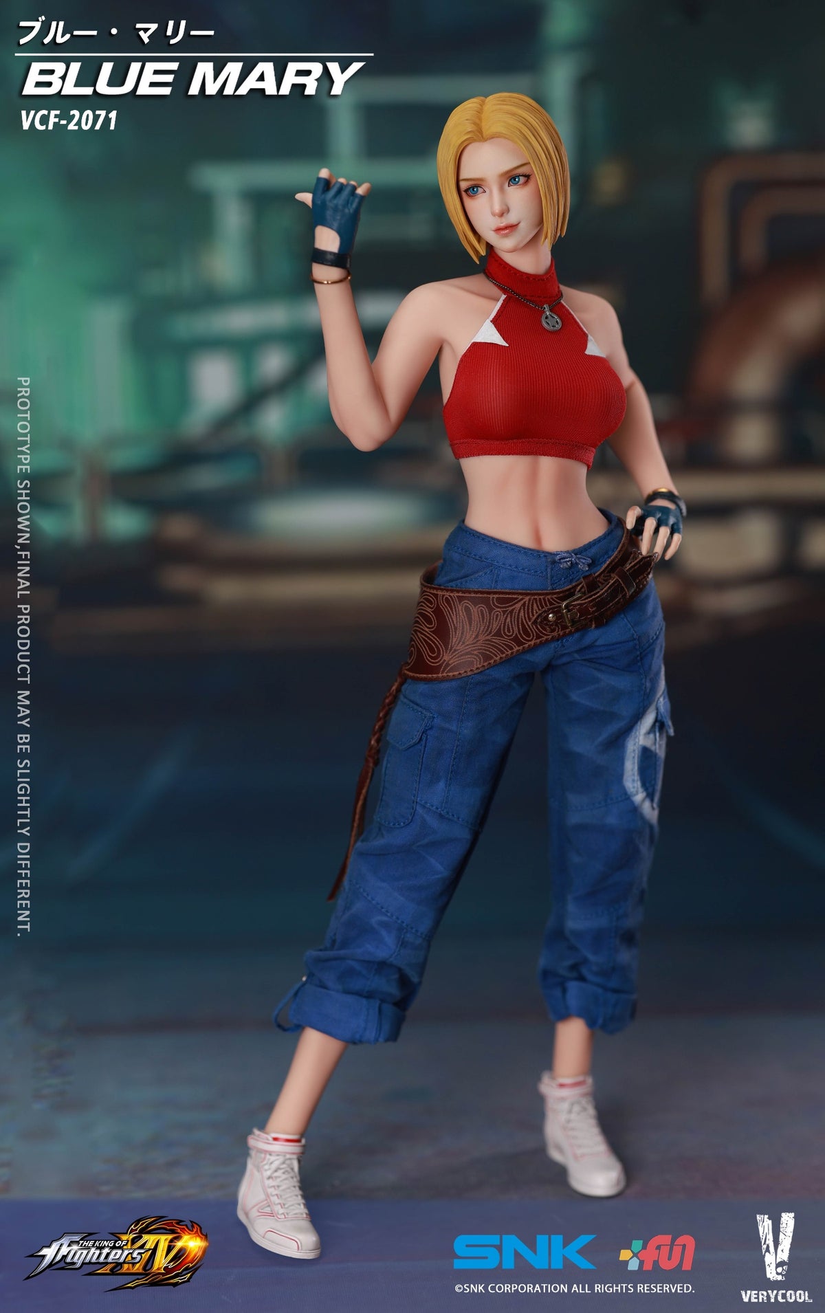 Presale VERYCOOL VCF-2071 1/6 The King of Fighters XIV Blue Marry Action Figure