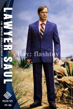 Presale PRESENT TOYS PT-sp93 1/6 Saul Lawyer Goodman Male Action Figure Model