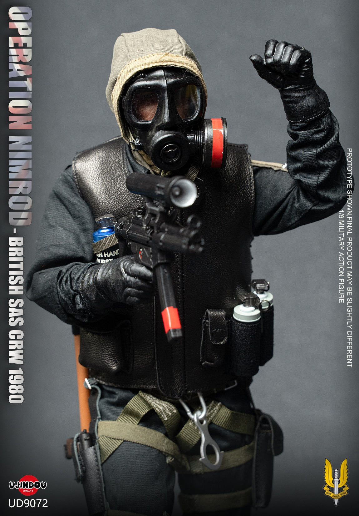 Presale UJINDOU UD9072 1/6 Operation Nimrod British Sas Crw 1980 Action Figure