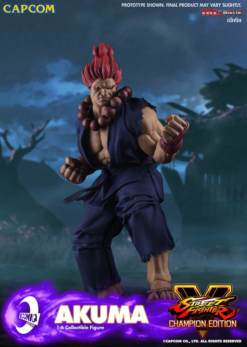 ICONIQ STUDIOS IQGS-05 1/6 Akuma Collectible Male Action Figure Model Toy