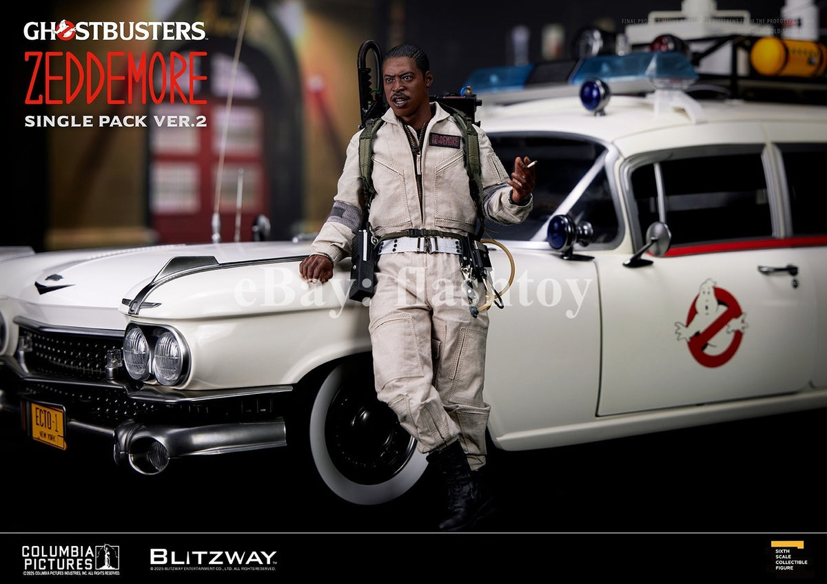 Presale BLITZWAY BW-UMS-12404 1/6 Ghostbusters Winston Zeddemore Action Figure