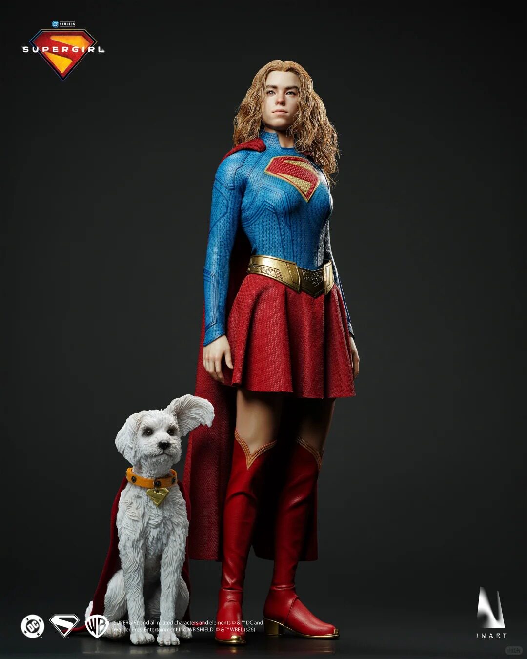 Presale INART AgA040 1/6 Supergirl (2026) Collectible Female Action Figure Model