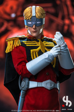 JOSEN STUDIO JS001 1/6 Char Aznable Collectible Male Action Figure Model Toy