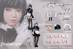Presale DAMTOYS GLC01 1/6 Phantom Cipher Zero Trace  Angelica Action Figure Toy