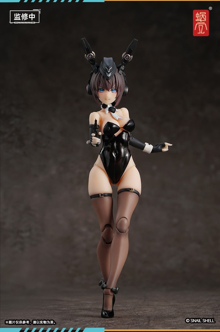Snail Shell RA-03 1/12 Armored Rabbit Girl Anneliese Female Action Figure Toy