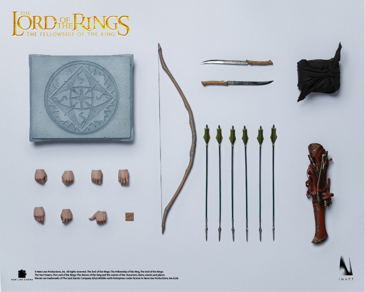 INART Ag-A014 1/6 The Lord of the Rings Legolas 12" Male Action Figure Model Toy