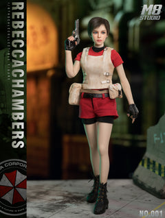 Presale M8 STUDIO No.001 1/6 Resident Zombie Evil Crisis Rebecca Action Figure
