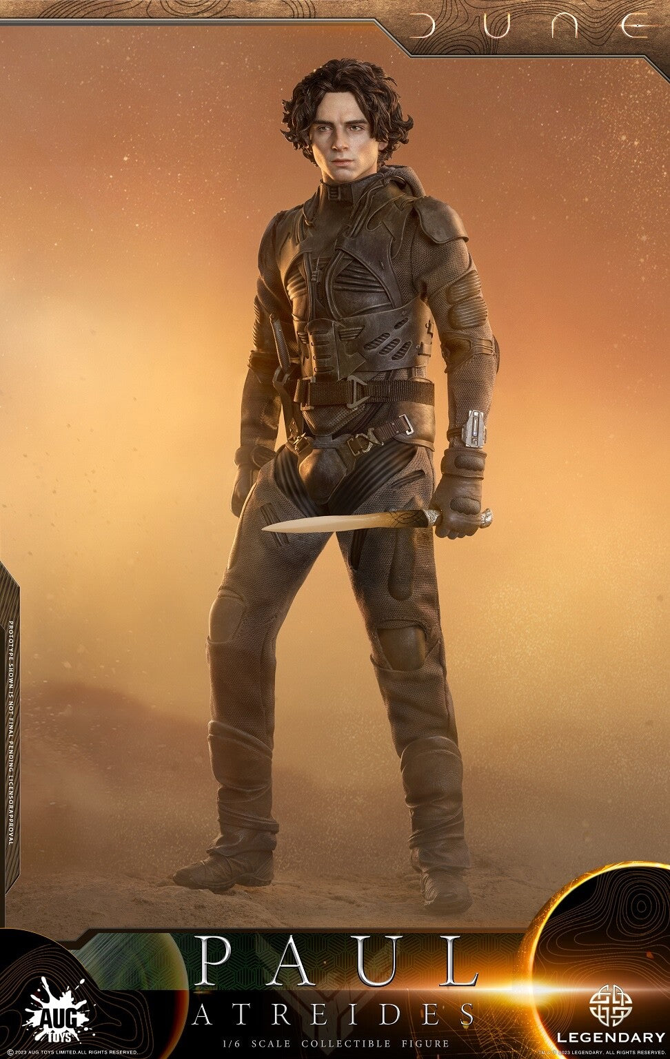 AUG TOYS DL003 1/6 Dune Paul Atreides Chalamet Collectible Male Action Figure