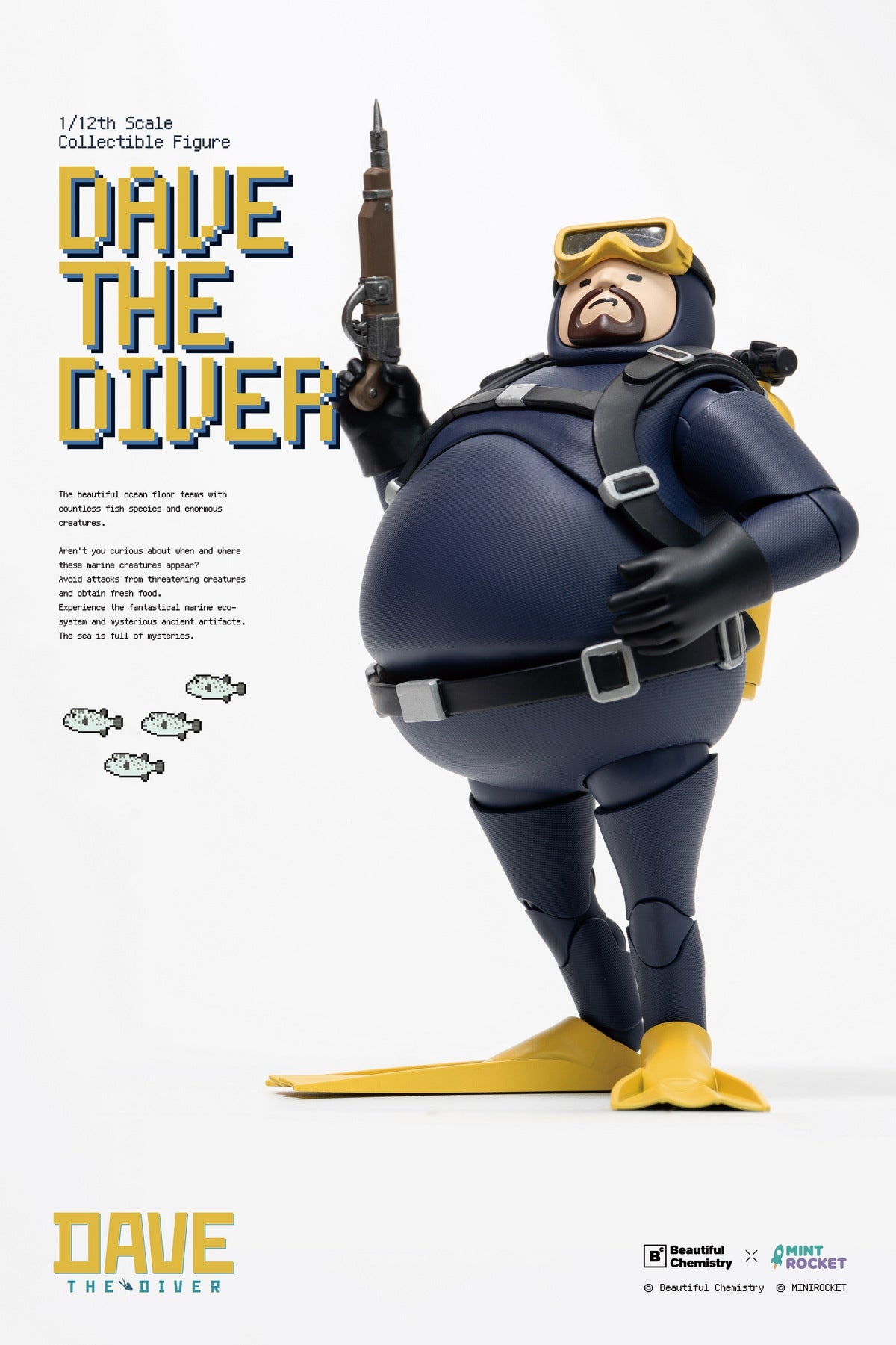 Presale Beautiful Chemistry BC202526 1/12 Dave The Diver Action Figure Model Toy