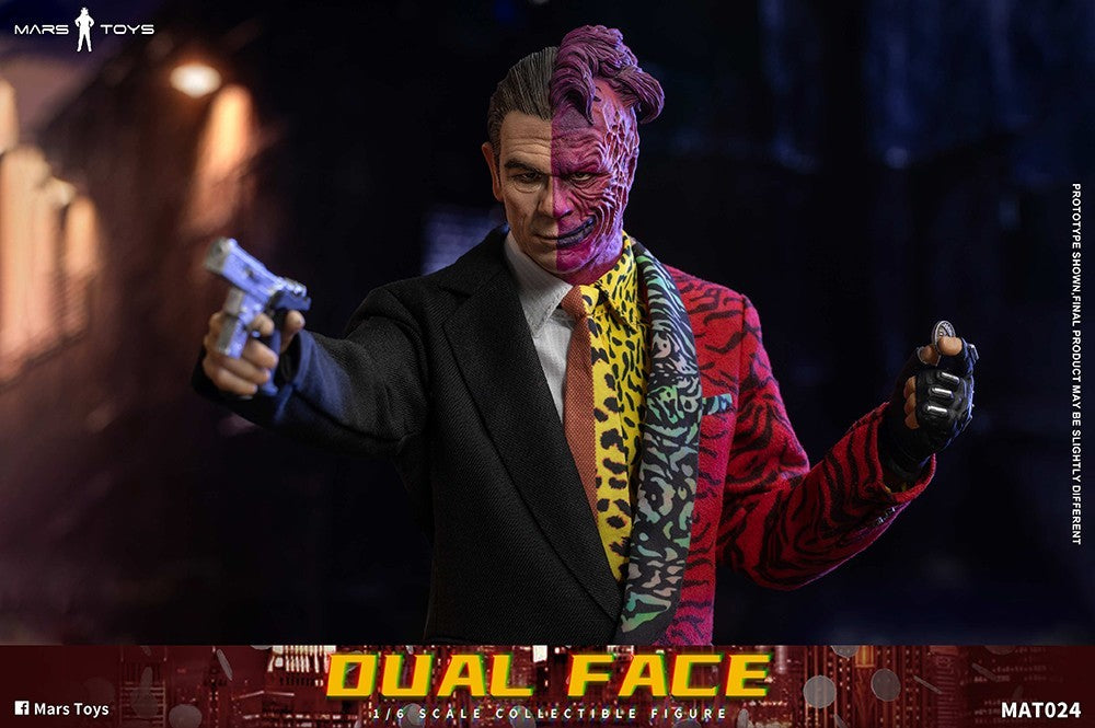 Mars Toys MAT024 1/6 Forever Dual Face 12" Collectible Male Action Figure Model