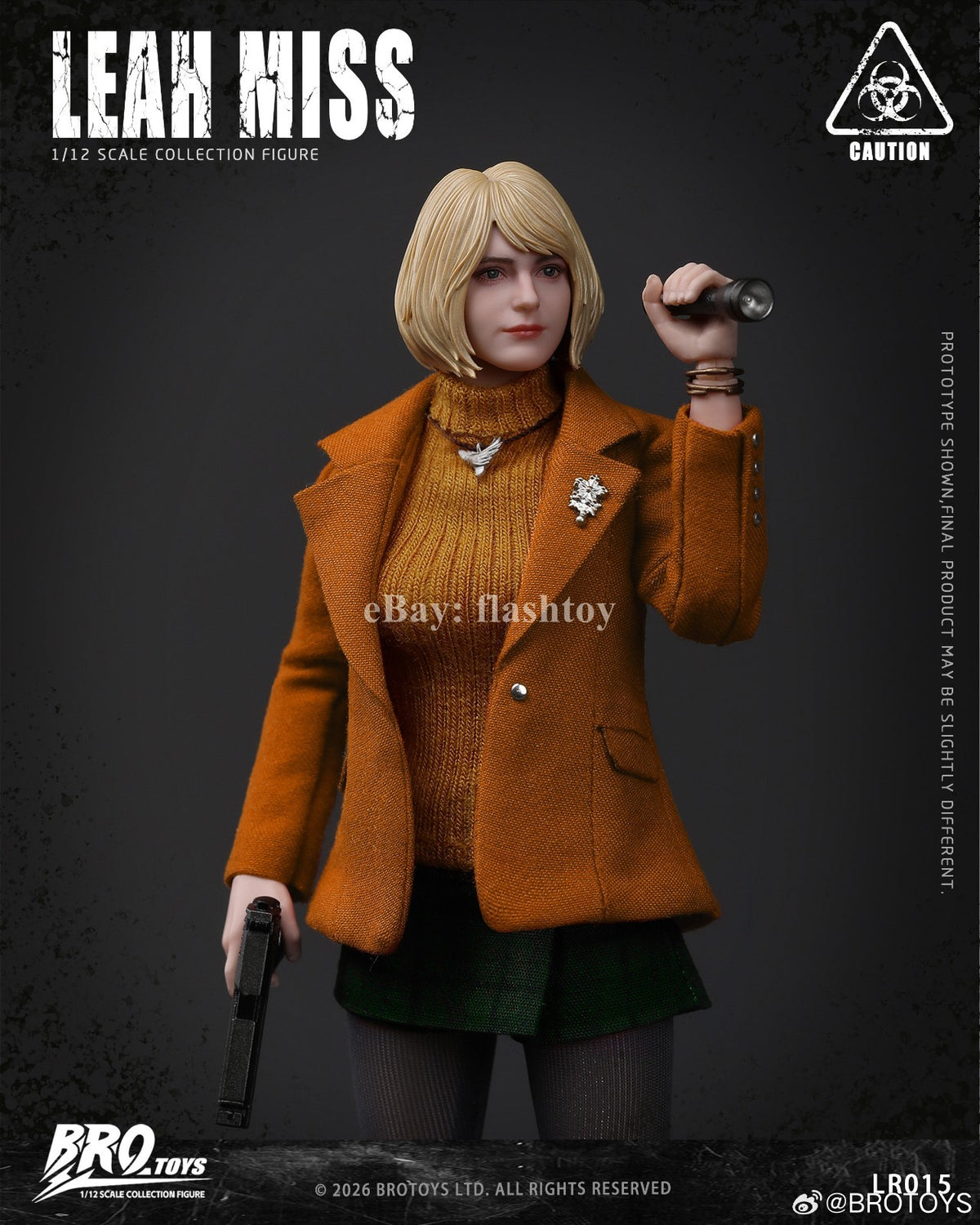 Presale BROTOYS LR015 1/12 Leah Miss Ashley Female Action Figure W/ Movable Eyes