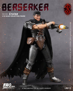 BROTOYS LR012 1/12 Berserk Guts Cruise Collectible Male Action Figure Model Toy