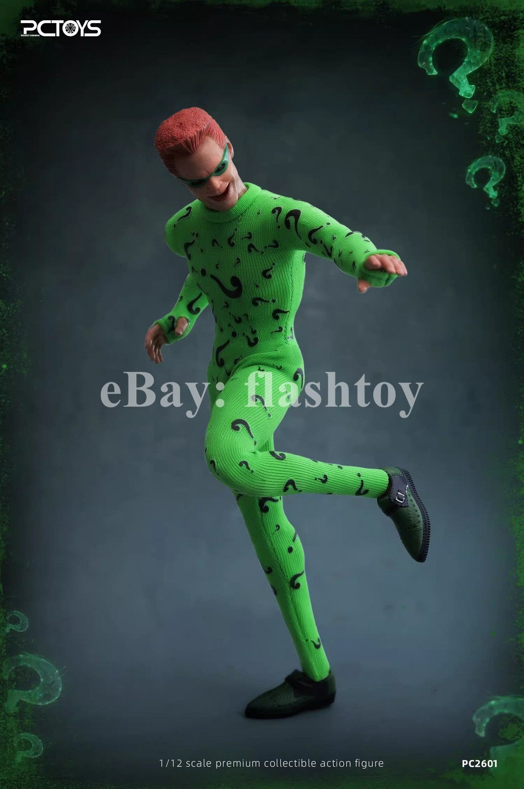 Presale PCTOYS PC2601 1/12 Forever Riddler Carrey Male Action Figure Model Toy