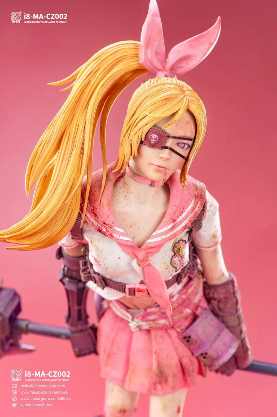 I8Toys I8-MA-CZ002 1/6 Mentality Agency Candy Female Action Figure Battle Damage
