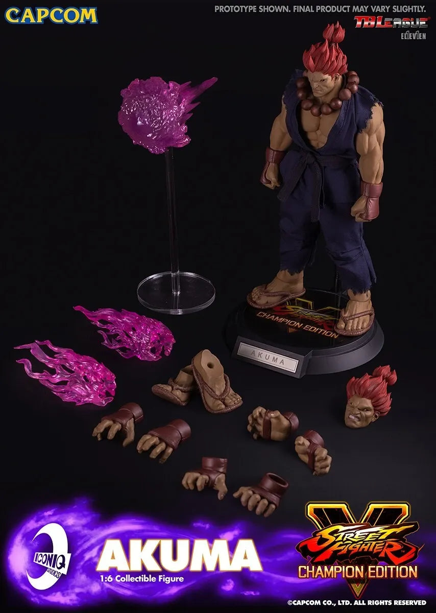 ICONIQ STUDIOS IQGS-05 1/6 Akuma Collectible Male Action Figure Model Toy