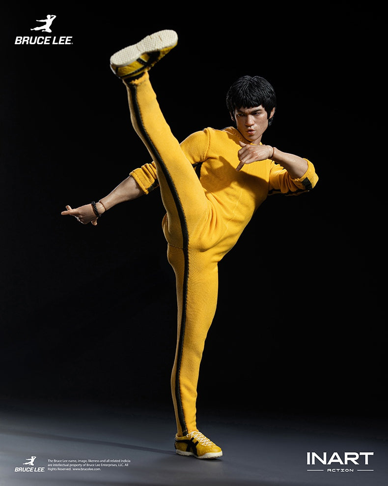 Presale INART Gy A036 1/12 Bruce Lee Collectible Action Figure Toy Yellow Outfit Set