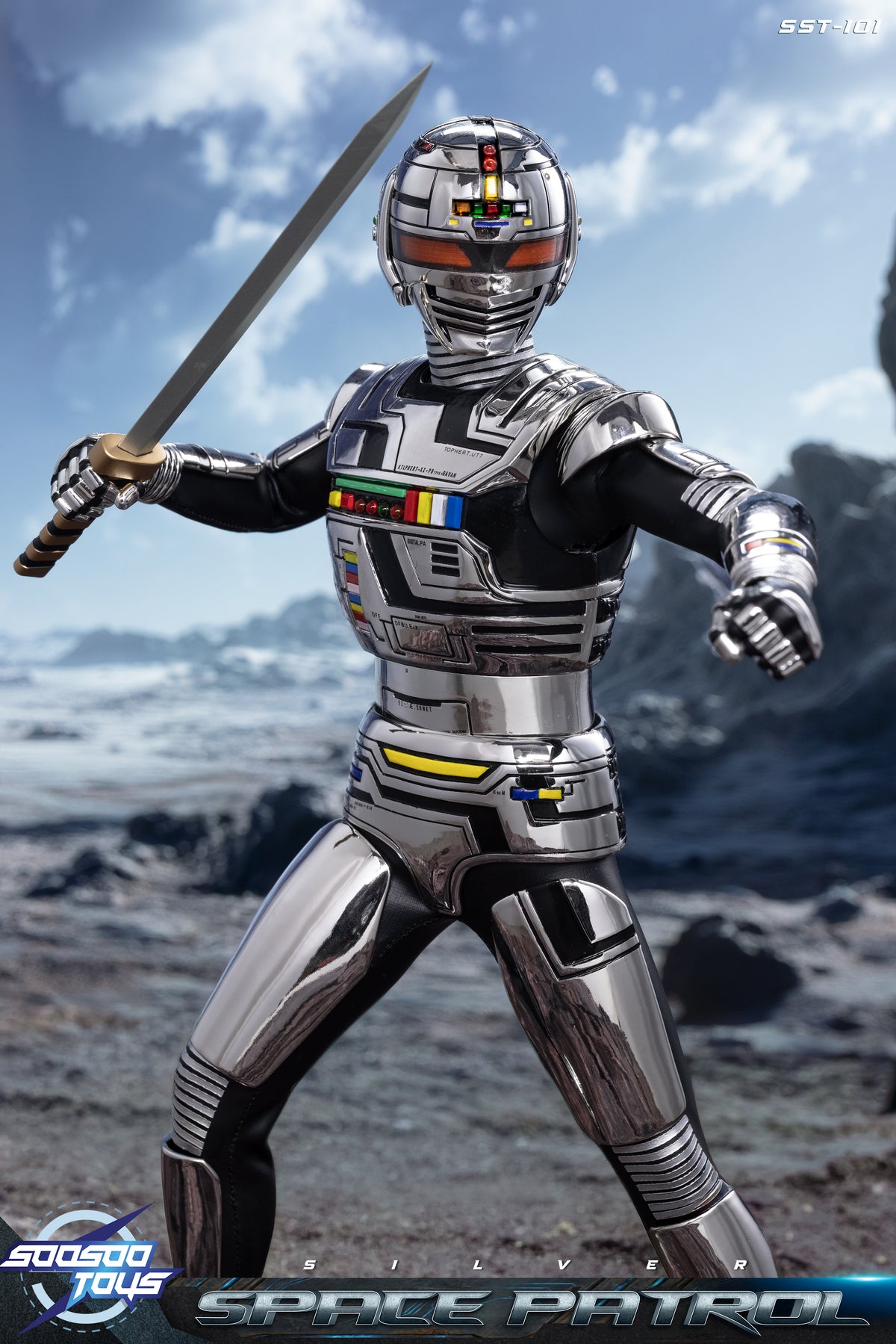 Pre-order Soosootoys SST-101 1/6 Space Sheriff Gavan Male Action Figure Model