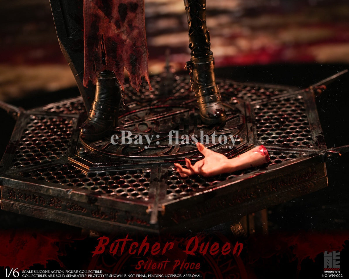 Presale Wanneng Toys WN-002B 1/6 Quiet Place Butcher Queen Action Figure Deluxe