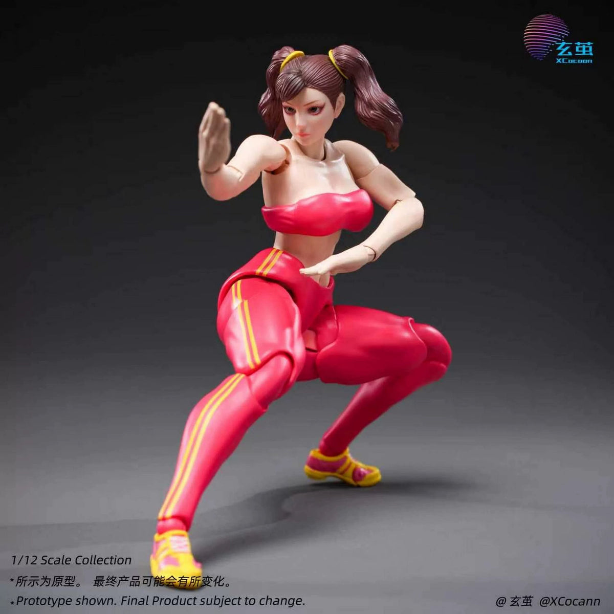 Presale XCocann CFC003 1/12 Fighting Girl Blazing Rose Female Action Figure Toy
