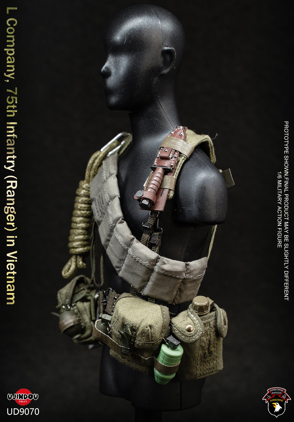 Presale UJINDOU UD9070 1/6 U.S. ARMY L Company 75th Infantry in Vietnam Figure