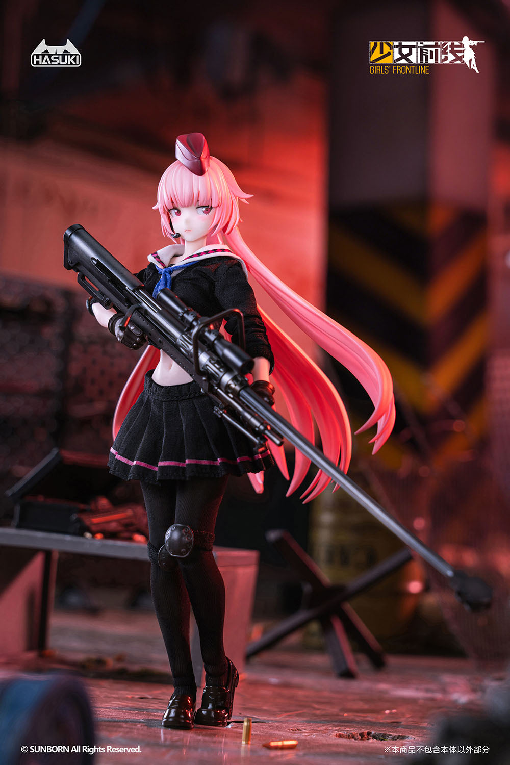 HASUKI PA011 1/12 Girl's Frontline NTW-20 Collectible Female Action Figure Model