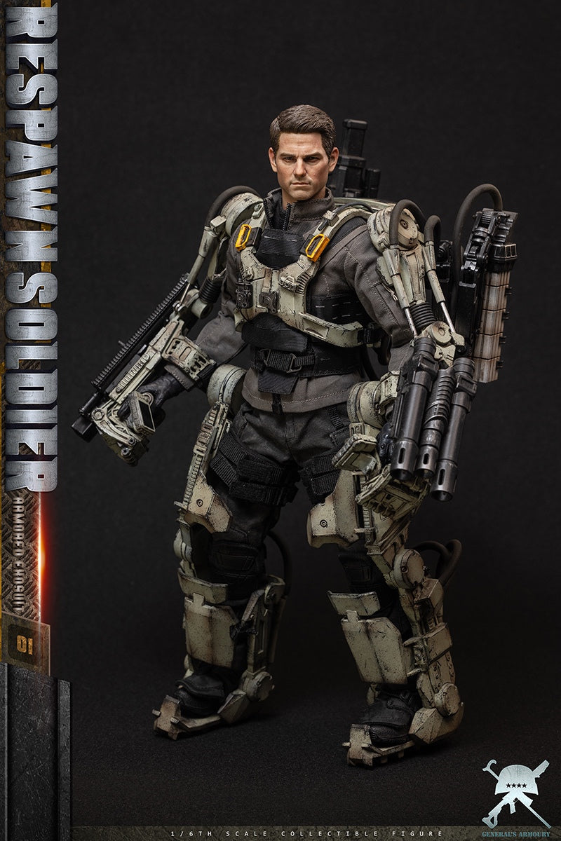 Presale General's Armoury GA3001 1/6 Edge of Tomorrow William Action Figure Toy