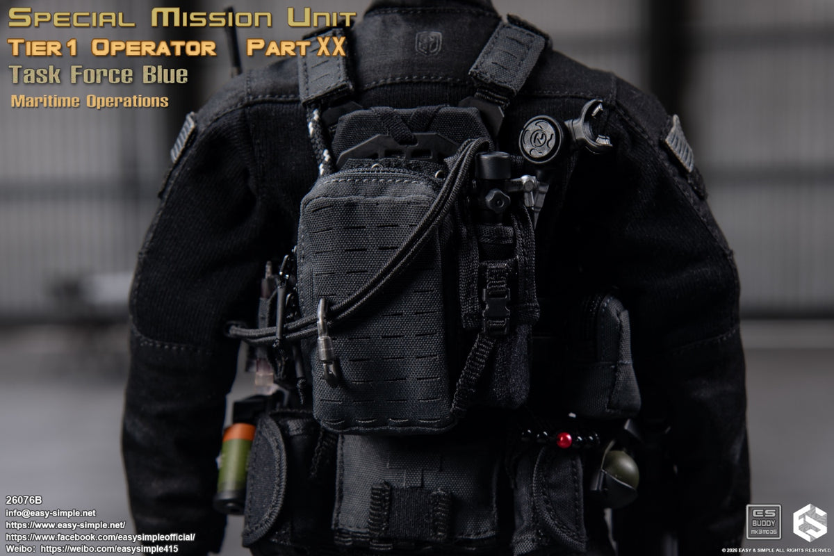Presale Easy&Simple 26076B 1/6 Special Mission Unit Tier1 Operator Action Figure