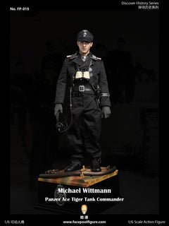Facepoolfigure FP019B 1/6 Panzer Ace Tiger Tank Commander Wittmann Action Figure